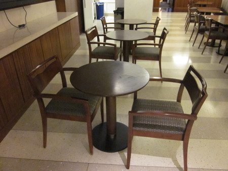 Round Cafe Tables