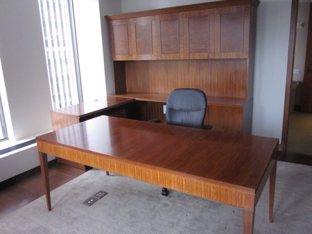 Cherry Executive Table Desk