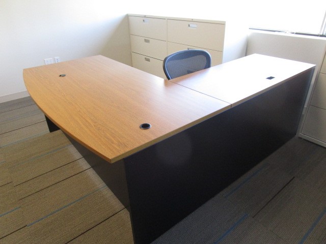 D12185 - Global L-Shape Desk Sets