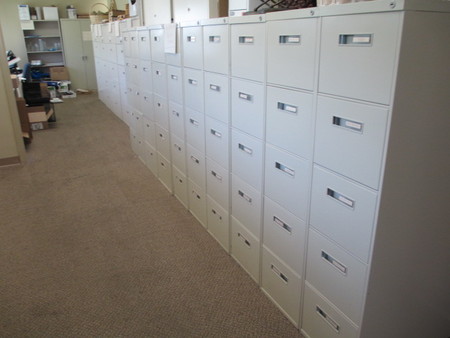 F4050 - Steelcase Vertical Filing Cabinets