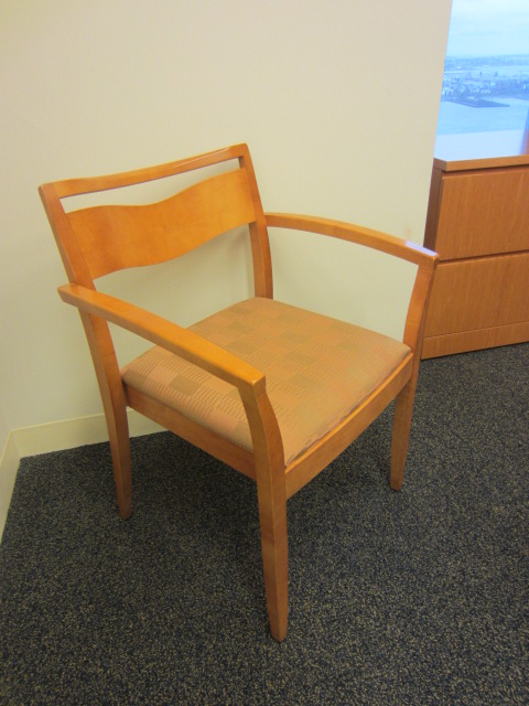 C6059 - Knoll Riccio Wood Side Chairs