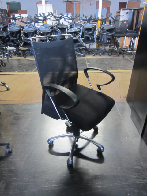 C6050C - Black Mesh Conference Chairs