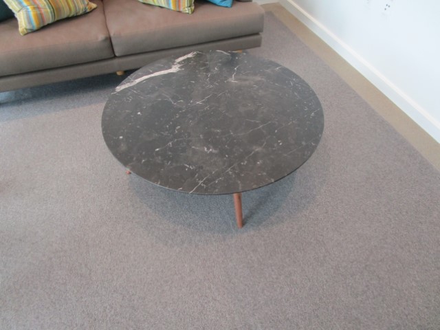 T12370 - Walter Knoll Marble Coffee Table