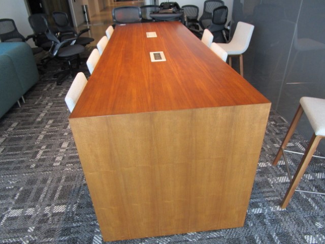 T12379 - 9' Cherry Meeting Table
