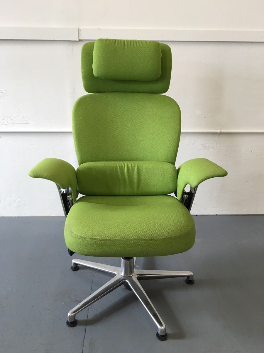 R6074C - Steelcase Leap Work Lounge - Kiwi