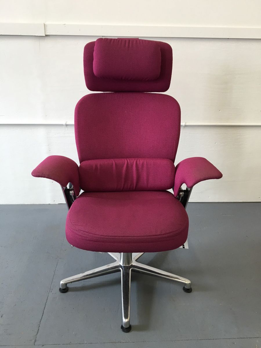 R6075C - Steelcase Leap Work Lounge - Fuchsia