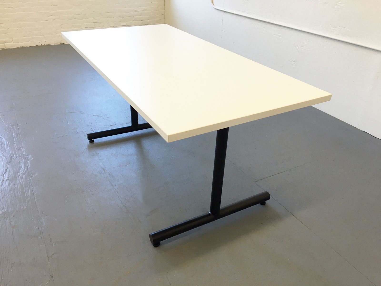 T9534C - 60" x 30" White Laminate Conference Table