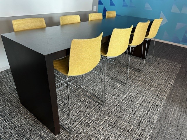 T12350 - Davis Prat Walnut Cafe Table