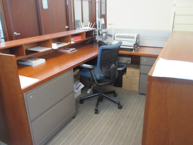 R6121C - Steelcase L-Shape Reception Desks