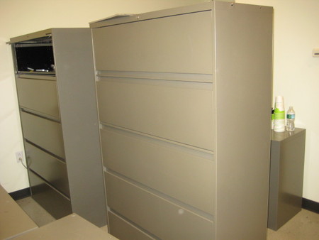 Steelcase 5 drawer files