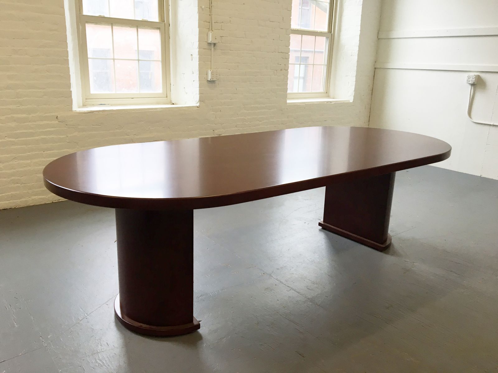 T9554C - 8' Dark Cherry Conference Table