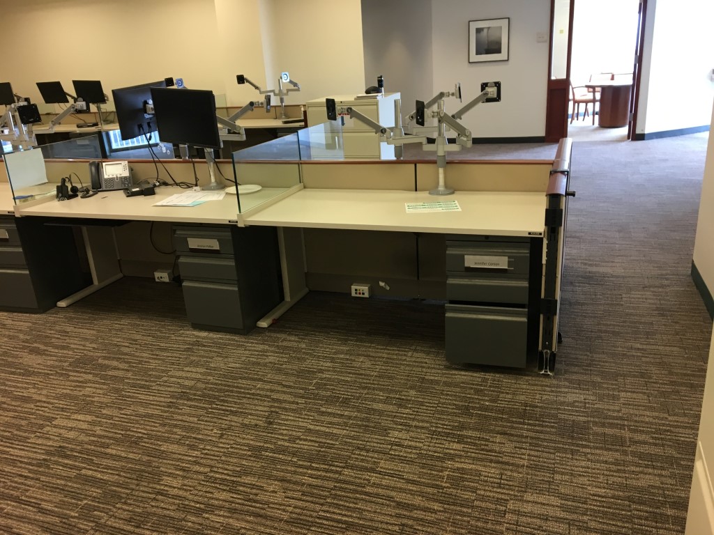 W6125 - Knoll Telemarketing Workstations