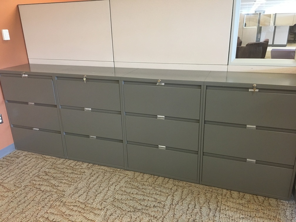 F6101C - Steelcase Three Drawer Files