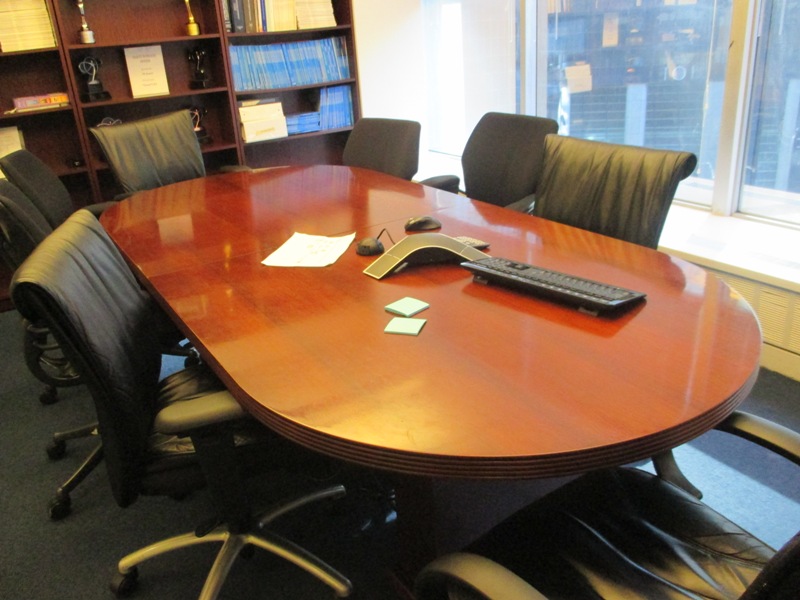 T6078 - Mahogany Meeting Table