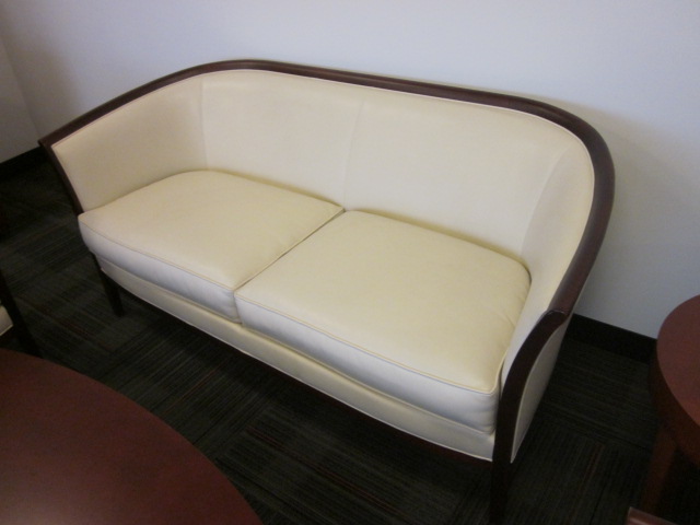 R6104C - Bernhardt Leather Sofa