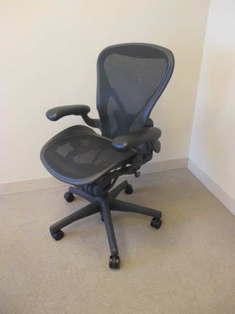 C61835 - Herman Miller Posture Fit Aeron Chairs