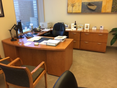 D3959C - Kimball U-Shape Office Desk