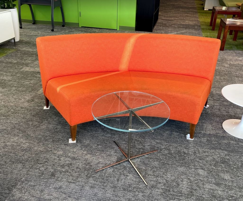 R6224 - Orange Steelcase Coalesse Sofa
