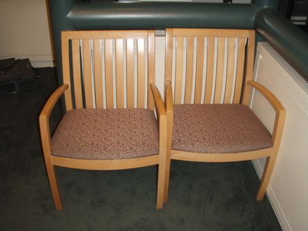 SMED Maple Wood Side Chairs