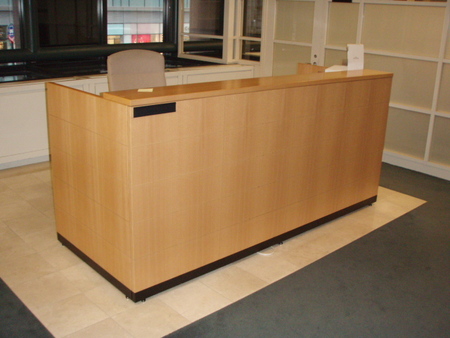 SMED Reception Desk