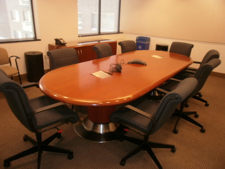 T2748 - Geiger Conference Table and Credenza Set