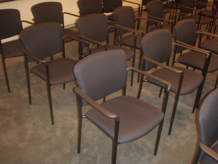 Black Stack Chairs
