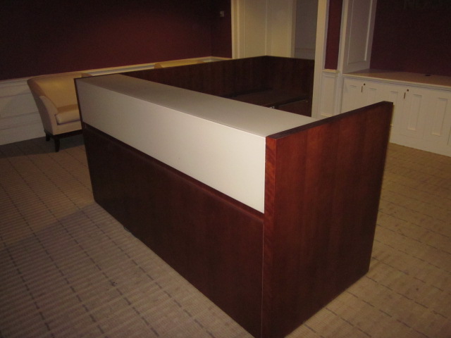 R6031 - Wooden Reception Desk