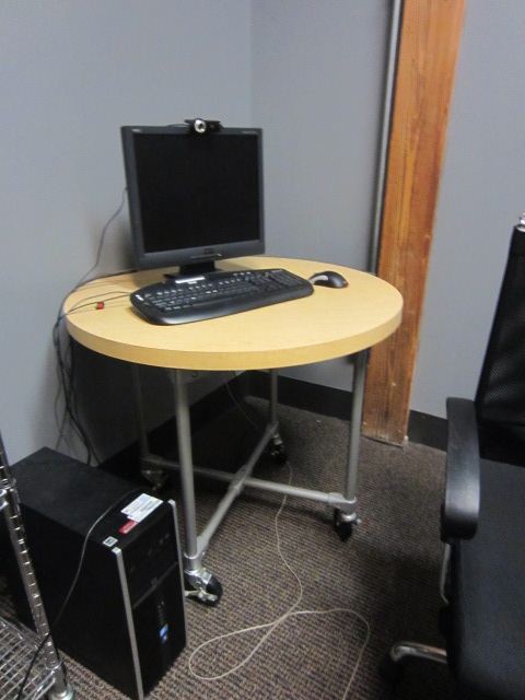 T6048C - 36" Mobile Round Tables