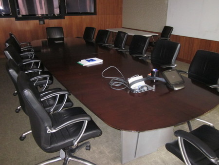 T3537 - Mahogany Conference Table