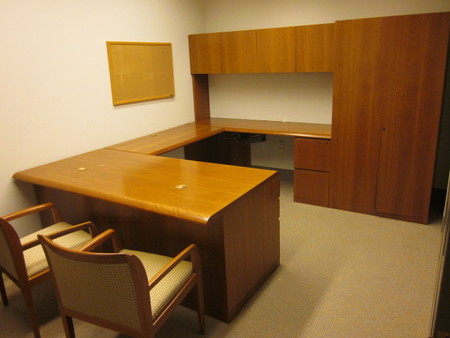 Cherry Executive Desk Sets