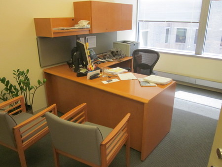 D3770 - Steelcase L-Shape Desk