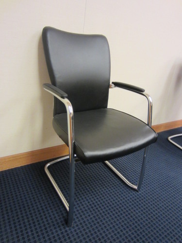 C3711 - Haworth Leather Side Chairs
