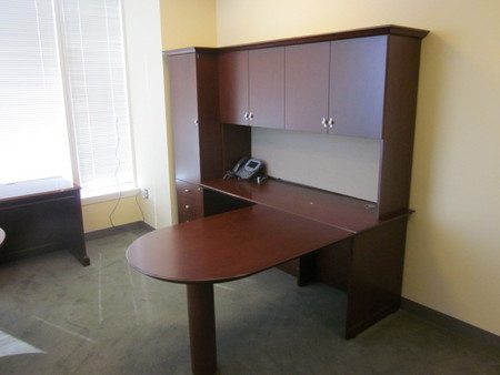 D2908 - Bernhardt L-Shape Desk Sets