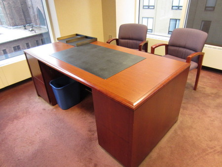 D2877 - Kimbal Desk Credenza Set