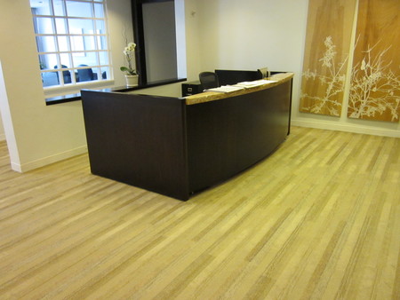 two person reception desk