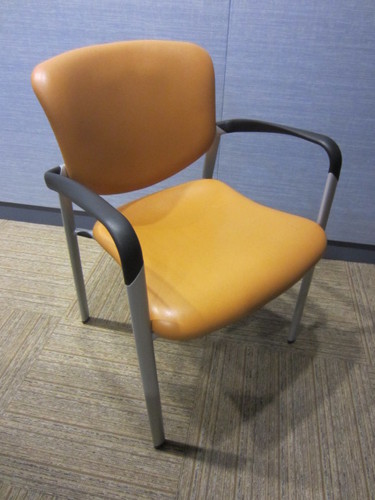 C3718 - Leather Side Chairs