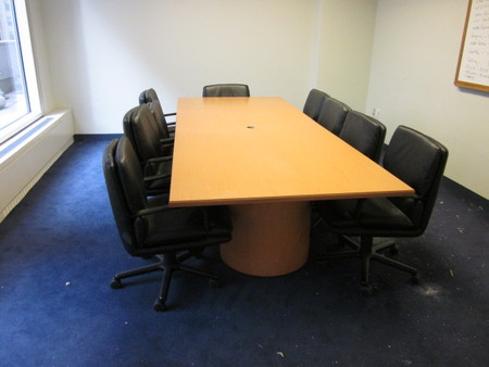 Maple Finish Used Conference Table Refurbished Conference Tables