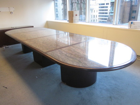T2799 - 15' Marble Conference Table