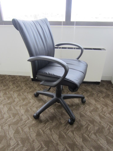 C3917 - Leather Conference Chairs