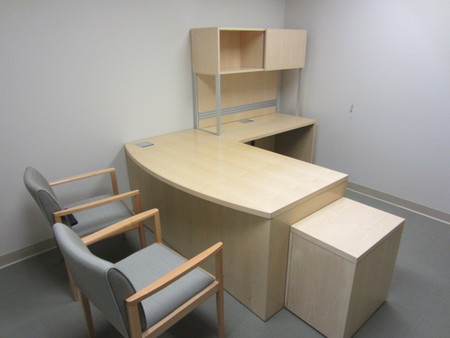 D3579 - L-Shape Steelcase Desk Sets