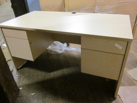 D3628 - Laminate Double Pedestal Desks