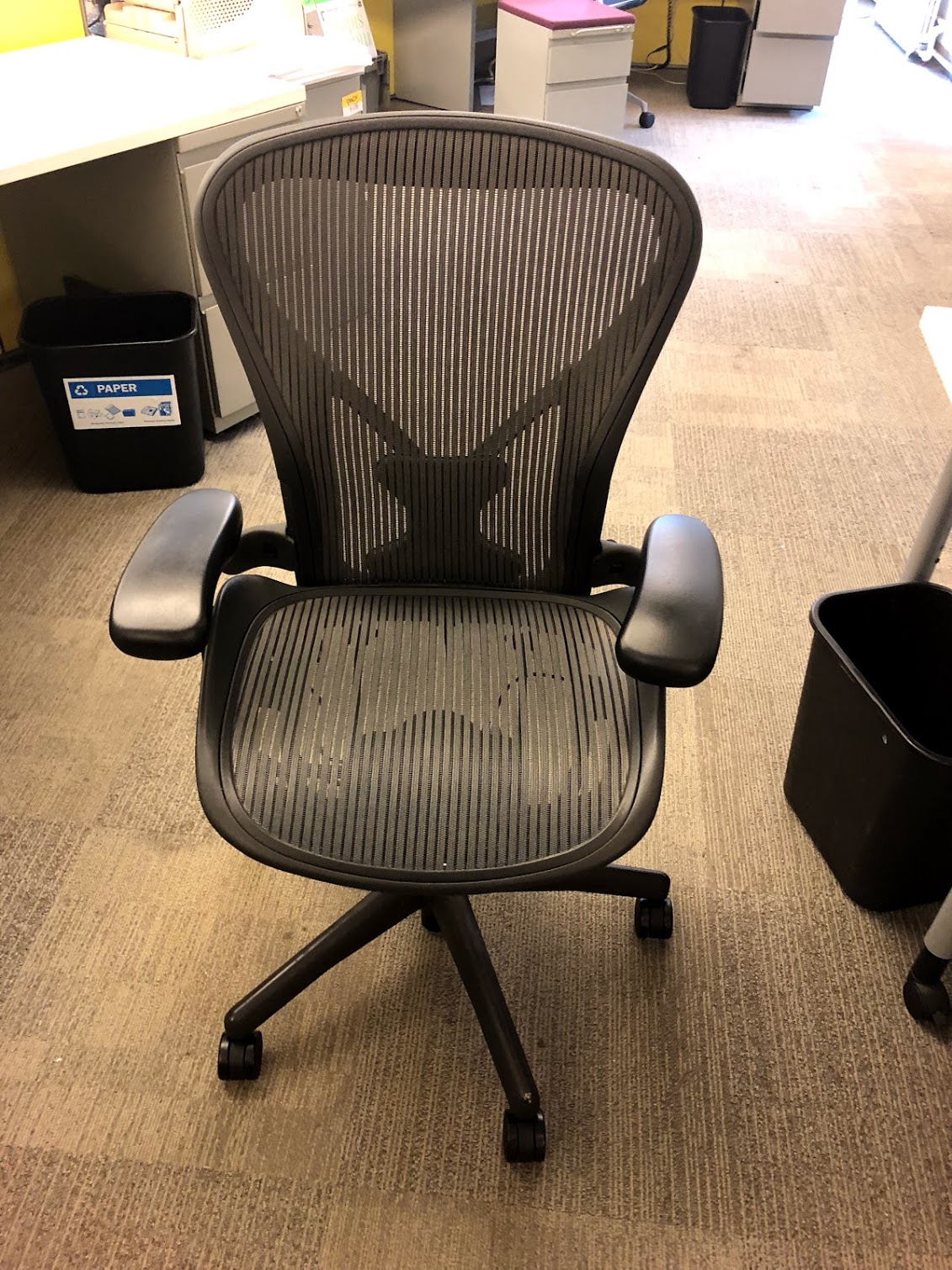 C61331 - Herman Miller Aeron Chairs with PostureFit Support
