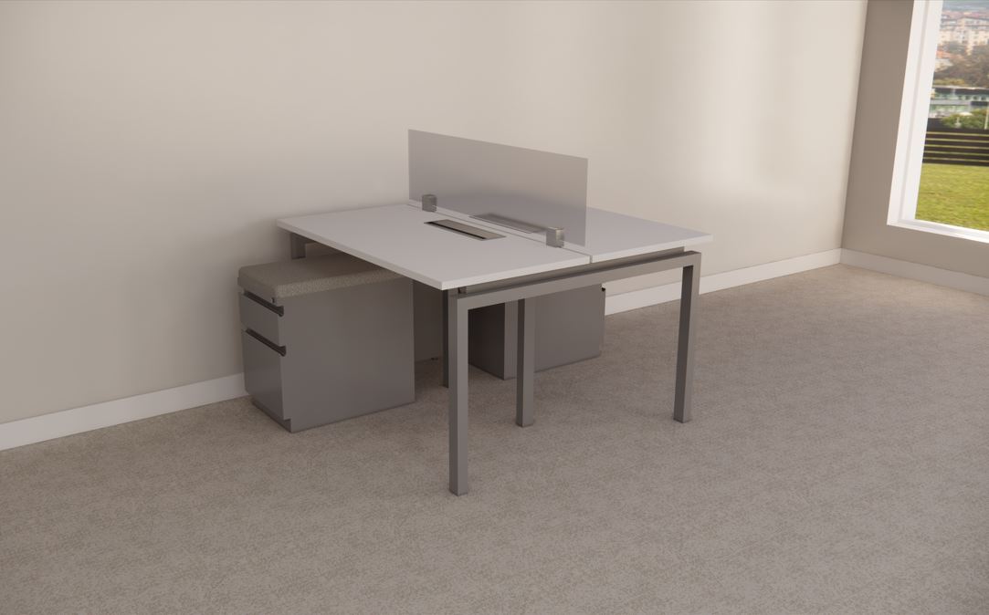 B6018 - Stretch Benching Station – 2-Pack of 24" x 48"  workstations
