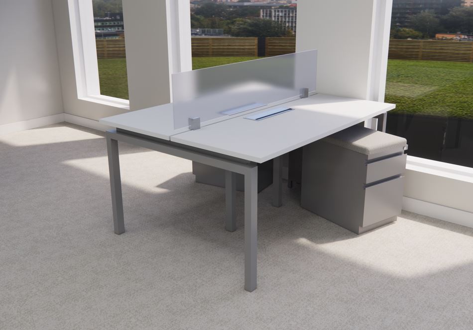 B6027 - Stretch Benching Station – Pack of 2 of 24" x 60"  workstations