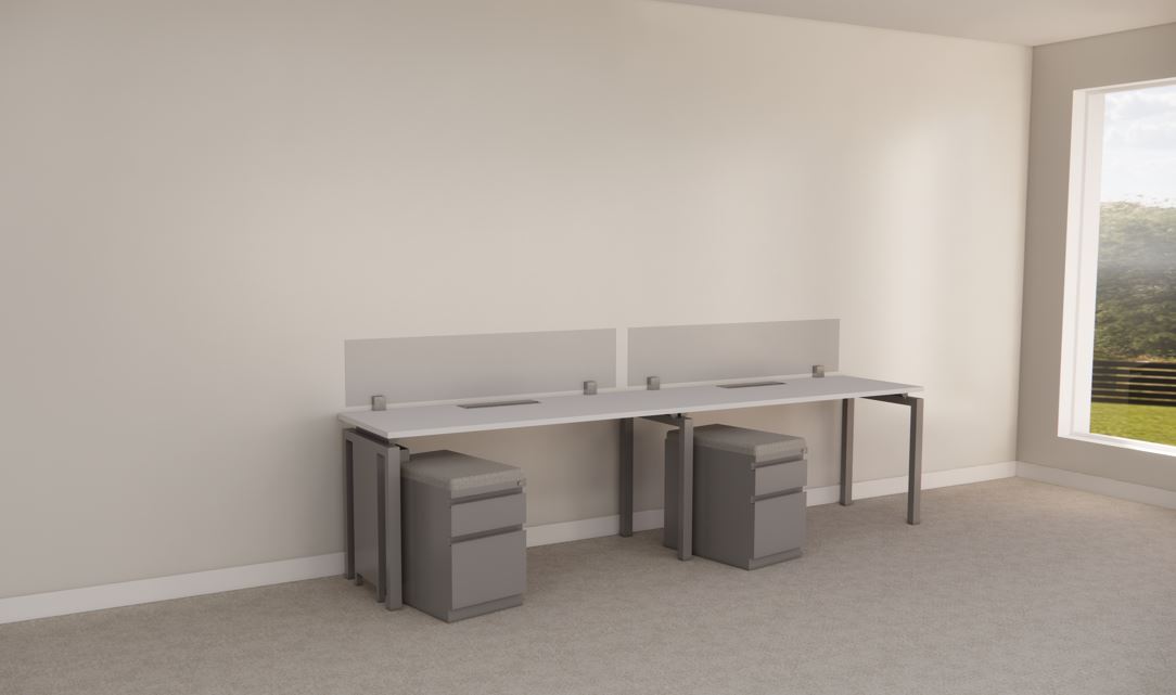 B6031 - Stretch Benching Station – Run of 2 of 24" x 60"  workstations