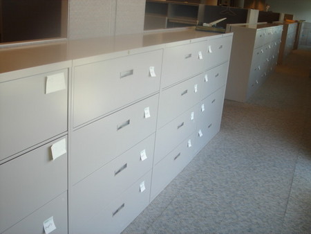 F1239 - Steelcase 4 Drawer Filing Cabinets
