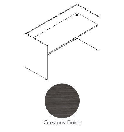 NR9531 - SKYLINE  - Reception Desk Shell Deluxe