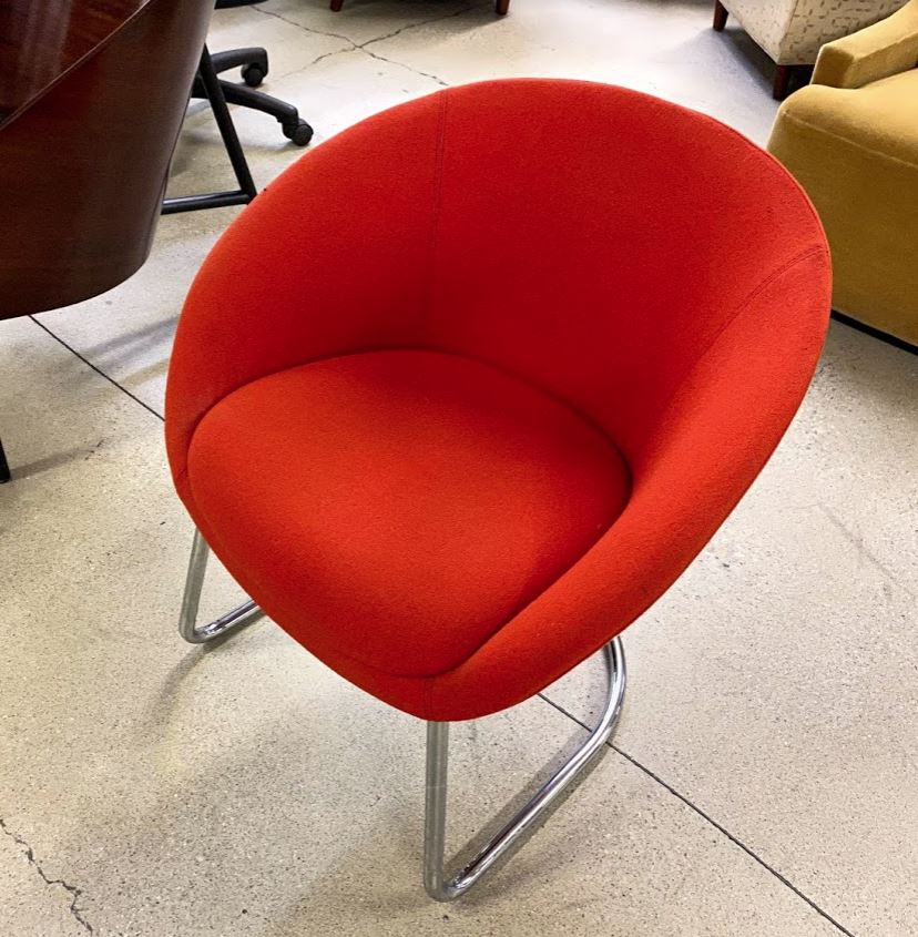 R6241 - Red Barrel Back Chair