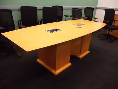 T3118 - Conference Table and Credenza Set