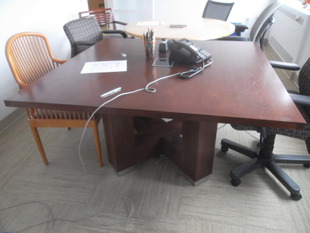 Mahogany Meeting Table